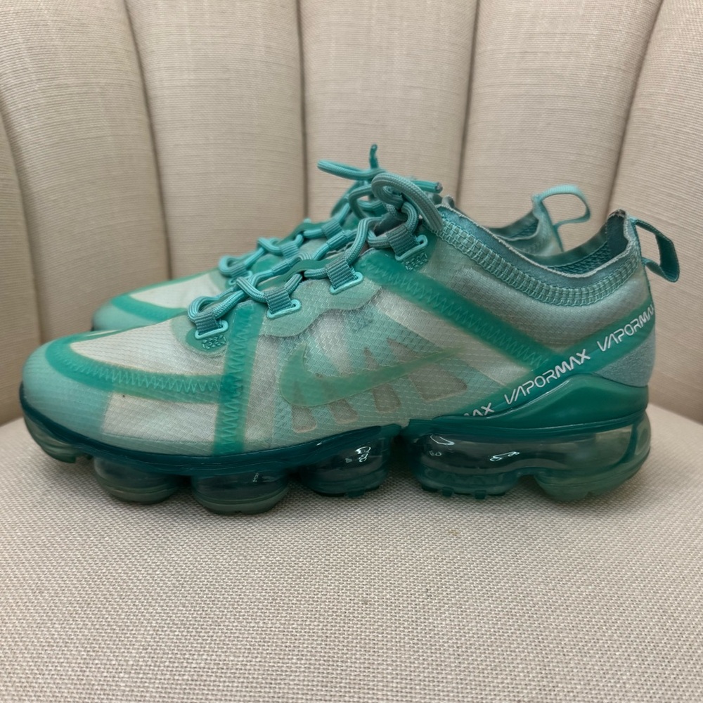 Nike Vapor Max Women's Running Shoes Size 7.5 Teal/Tropical Twist - Picture 3 of 8